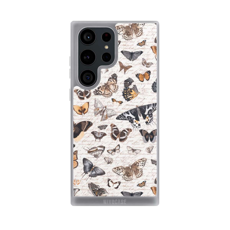 Galaxy S23 Ultra NIVOpure Schmetterling Muster Boho