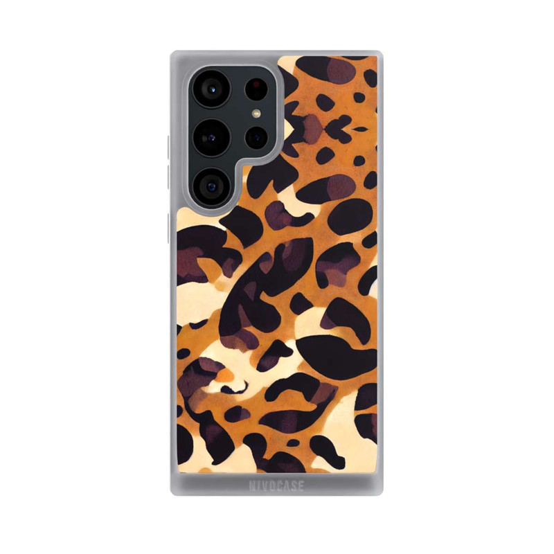 Galaxy S23 Ultra NIVOpure Leo Pattern light brown