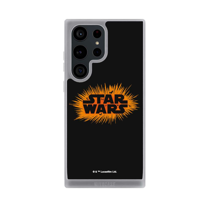 Galaxy S23 Ultra NIVOpure Star Wars Logo Orange Halloween Explosion