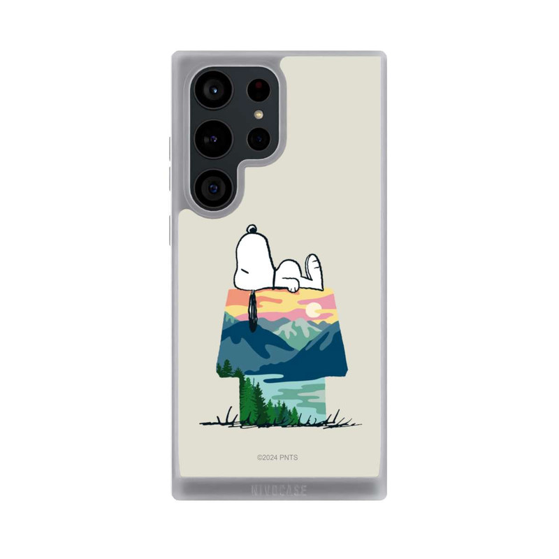 Galaxy S23 Ultra NIVOpure Snoopy Camping Hütte