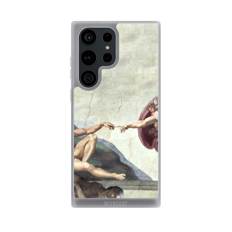 Galaxy S23 Ultra NIVOpure Die Erschaffung Adams-Michelangelo (Buonarroti)