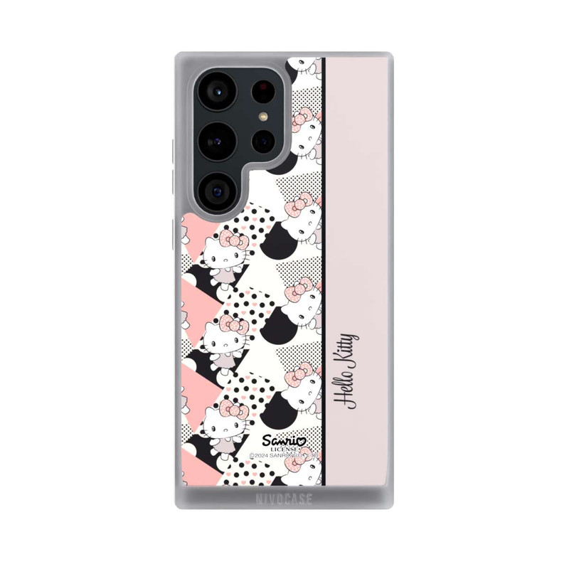 Galaxy S23 Ultra NIVOpure Hello Kitty elegantes Muster