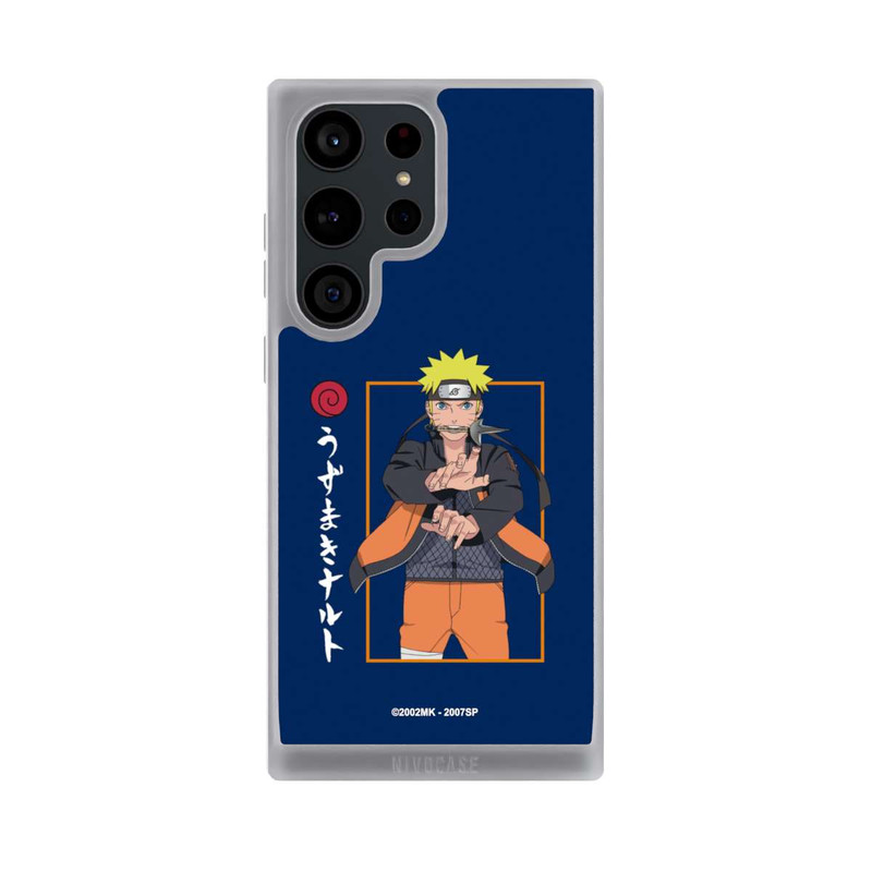Galaxy S23 Ultra NIVOpure Naruto Kampfposition Blau