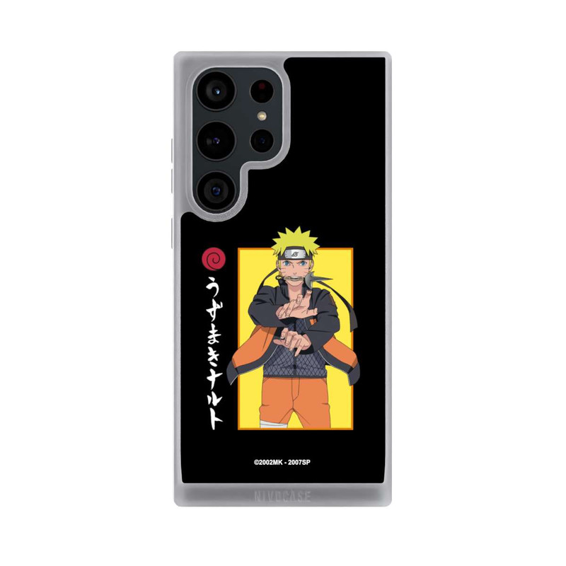 Galaxy S23 Ultra NIVOpure Naruto Kampfposition Schwarz