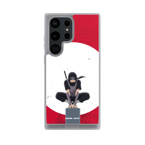 Samsung Galaxy S23 Ultra NIVOpure Itachi Uchiha Symbol Roter Hintergrund