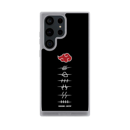 Samsung Galaxy S23 Ultra NIVOpure Symboles des membres de l'Akatsuki noirs