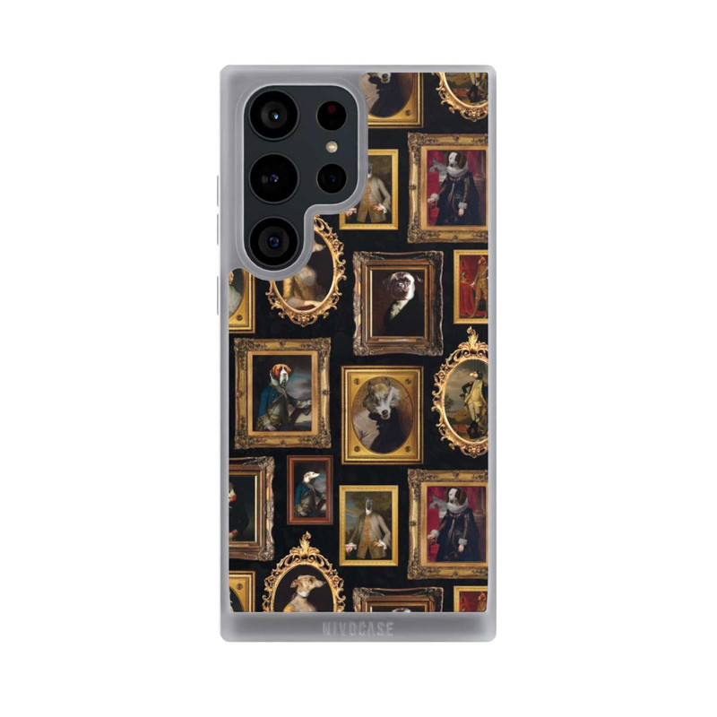 Galaxy S23 Ultra NIVOpure Dog Ancient Frame Pattern with AI