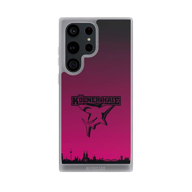 Galaxy S23 Ultra NIVOpure Kölner Haie Skyline Pink