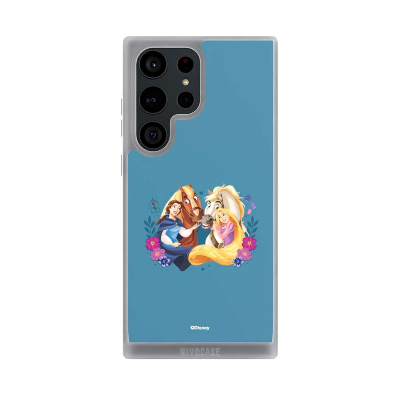 Galaxy S23 Ultra NIVOpure Disney Princess Belle and Rapunzel with Horses