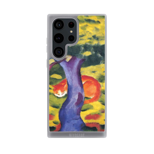 Samsung Galaxy S23 Ultra NIVOpure Katze hinter Einem Baum von Franz Marc
