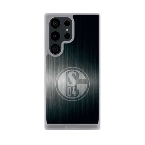 Samsung Galaxy S23 Ultra NIVOpure Schalke 04 Metall Look