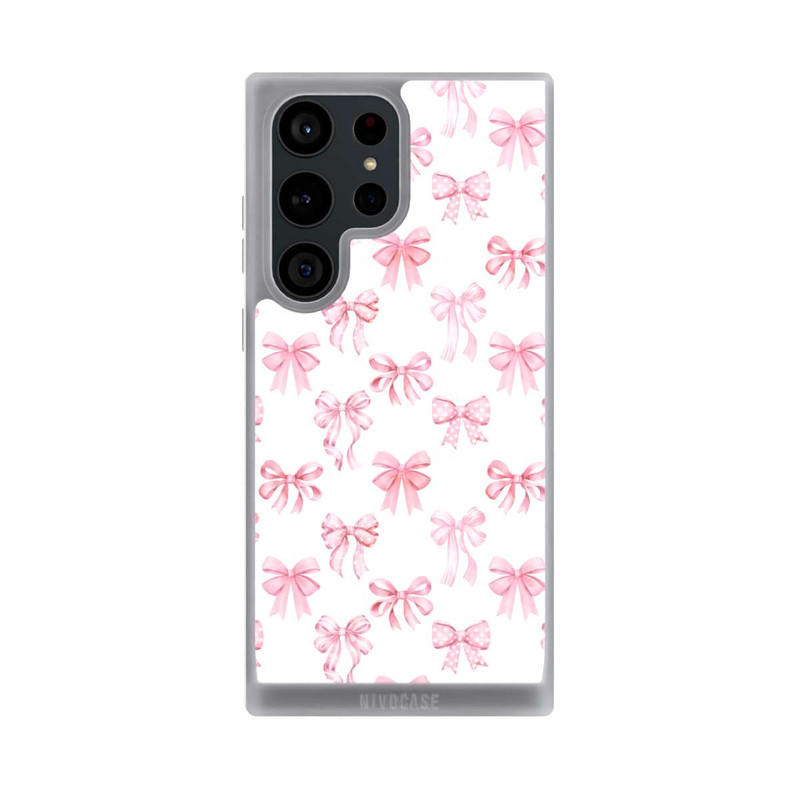 Galaxy S23 Ultra NIVOpure Baby Pink Bows