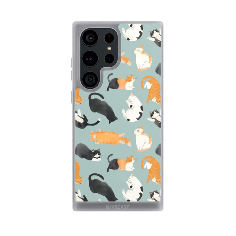 Galaxy S23 Ultra NIVOpure Cats Pattern