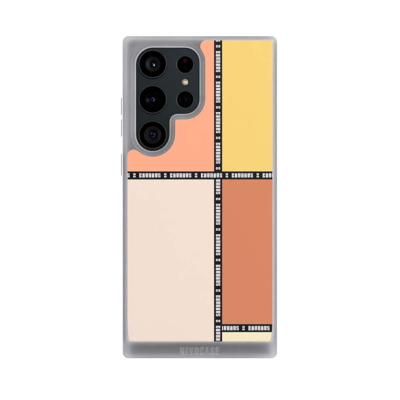 Galaxy S23 Ultra NIVOpure Bauhaus Squares-Pastel