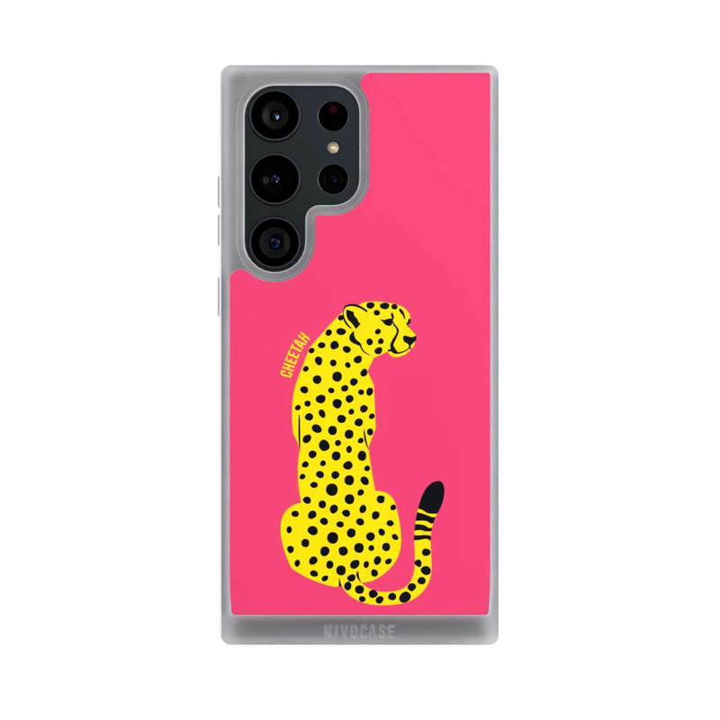 Galaxy S23 Ultra NIVOpure Colourful Yellow Cat