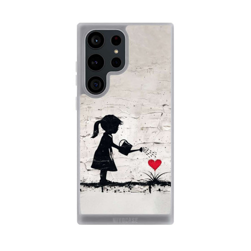 Samsung Galaxy S23 Ultra NIVOpure Girl Watering Bunch of Flowers 