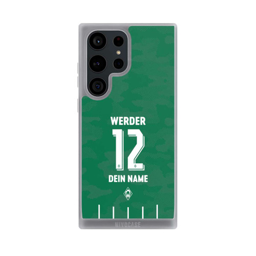 Samsung Galaxy S23 Ultra NIVOpure Werder Bremen Trikot Personalisierbar 25-26