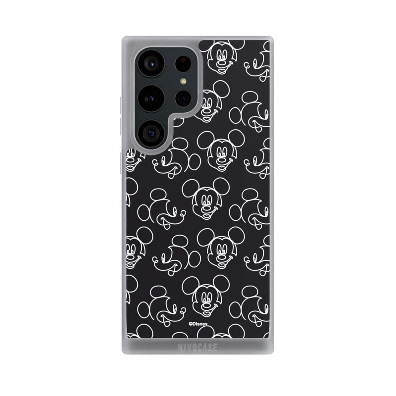 Galaxy S23 Ultra NIVOpure Disney Mickey Muster Schwarz