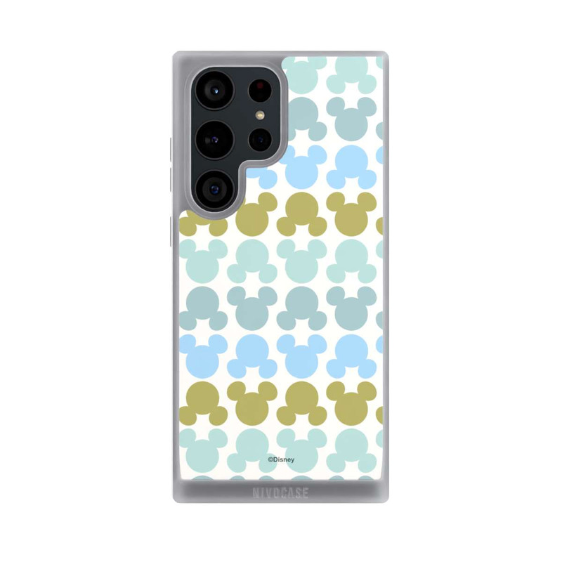 Galaxy S23 Ultra NIVOpure Disney Mickey Icon Pattern Green and Blue