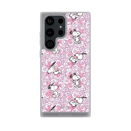 Samsung Galaxy S23 Ultra NIVOpure Peanuts Pink Roses Pattern