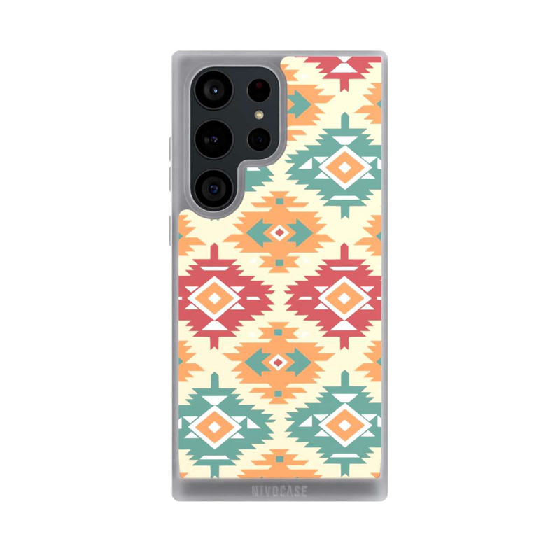 Galaxy S23 Ultra NIVOpure Modern Tribal Boho Aztec Geometric Design 1