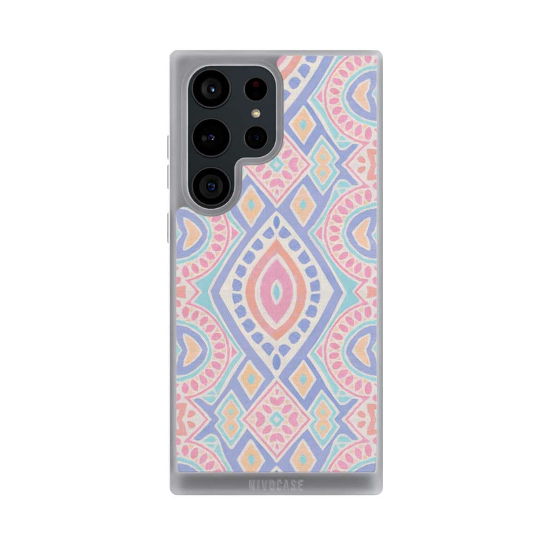 Galaxy S23 Ultra NIVOpure Boho Geometric Mosaic Intricate Tribal Design