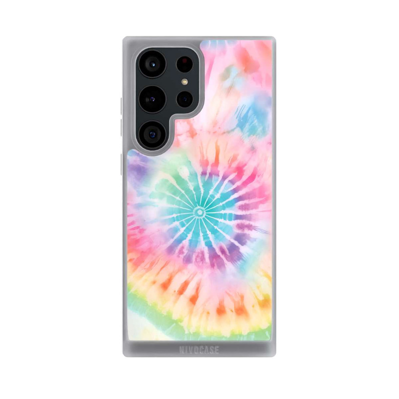 Galaxy S23 Ultra NIVOpure Rainbow Color Tie Dye 
