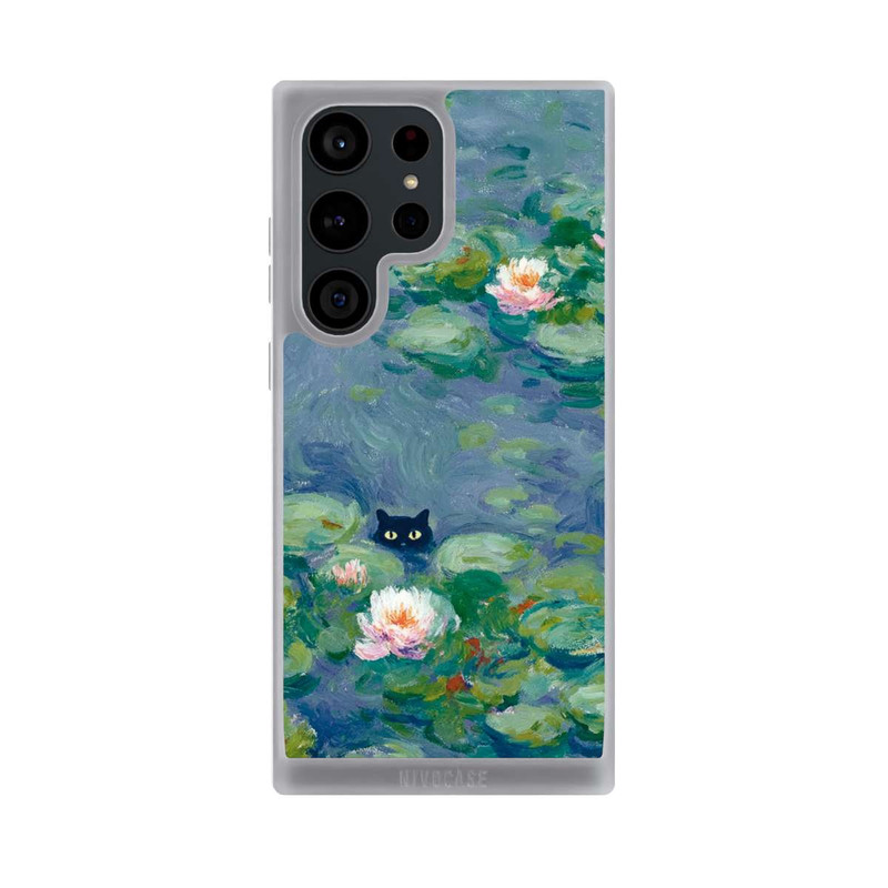 Galaxy S23 Ultra NIVOpure Chat dans l'Étang Monet Peinture