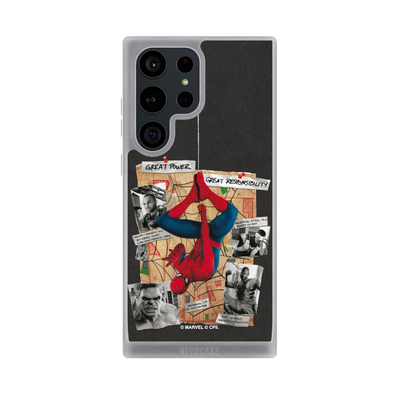 Galaxy S23 Ultra NIVOpure Spider-Man Tableau d'enquête