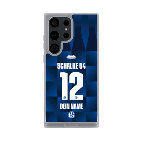 Samsung Galaxy S23 Ultra NIVOpure Schalke 04 Trikot Personalisierbar 26-27
