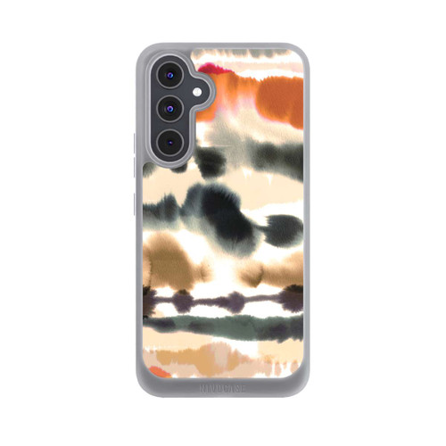 Samsung Galaxy A54 5G NIVOpure Soft Nautical Watercolor Lines Orange