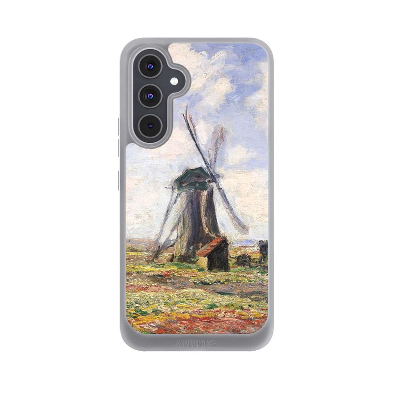 Galaxy A54 5G NIVOpure Tulip Fields with the Rijnsburg Windmil by Claude Monet