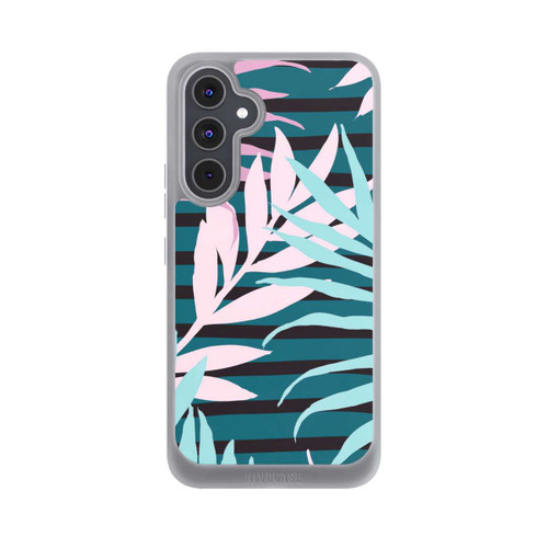 Samsung Galaxy A54 5G NIVOpure Pastel Jungle Leaves Pink Teal Seamless