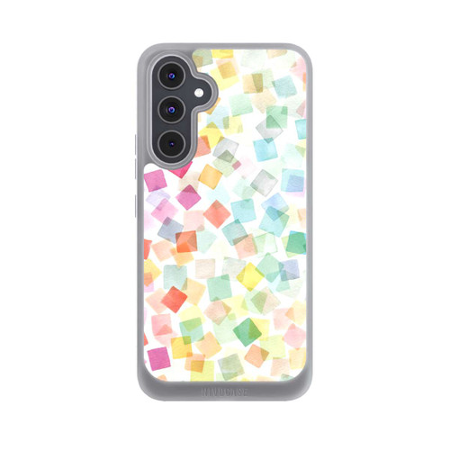 Samsung Galaxy A54 5G NIVOpure Confetti Geometric Plaids Rainbow