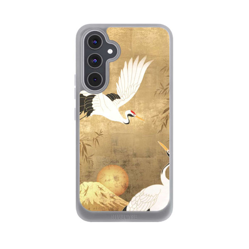 Samsung Galaxy A54 5G NIVOpure Cranes Gold Japan 1