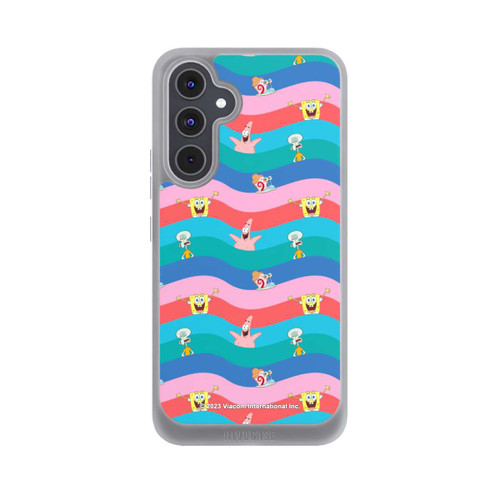 Samsung Galaxy A54 5G NIVOpure Spongebob Friends Colorful Waves