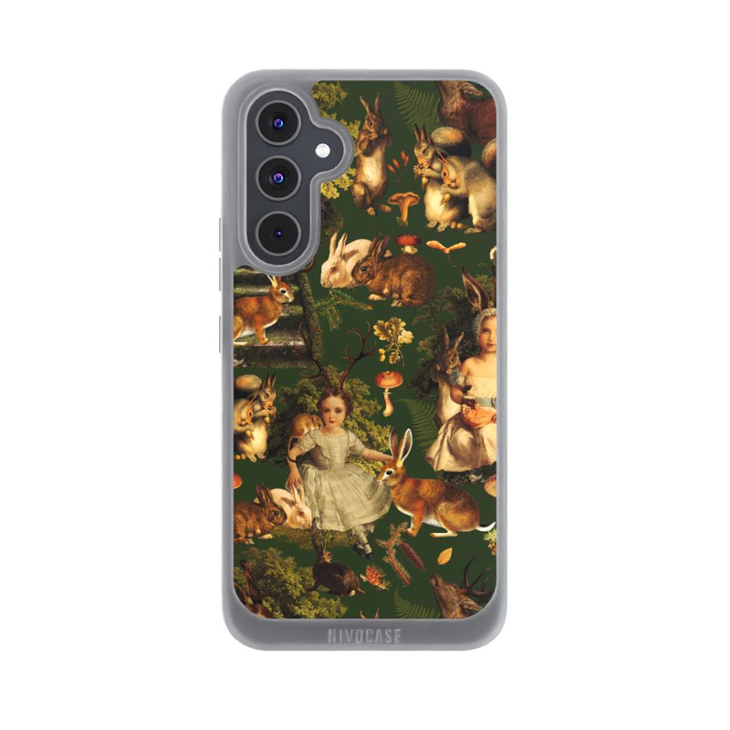 Galaxy A54 5G NIVOpure Girl and Animals in The Forest