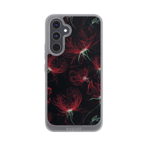 Samsung Galaxy A54 5G NIVOpure Red Flowers Wallpaper