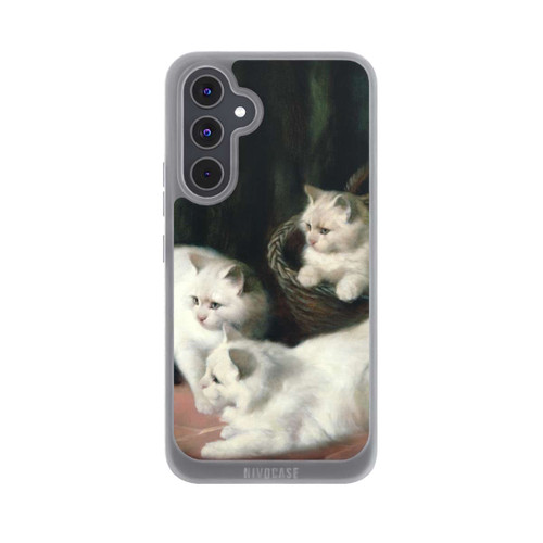 Samsung Galaxy A54 5G NIVOpure Three White Angora Kittens
