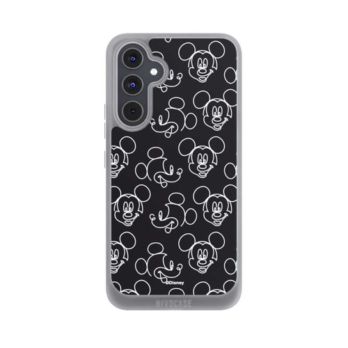 Samsung Galaxy A54 5G NIVOpure Disney Mickey Faces Black Line Art Pattern