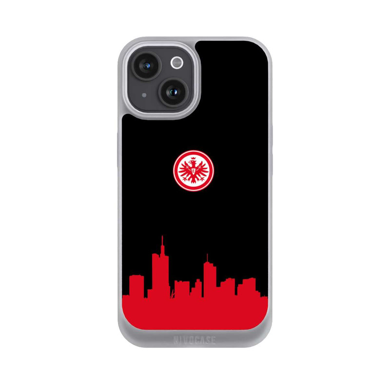 iPhone 15 NIVOpure Eintracht Frankfurt Skyline Rot