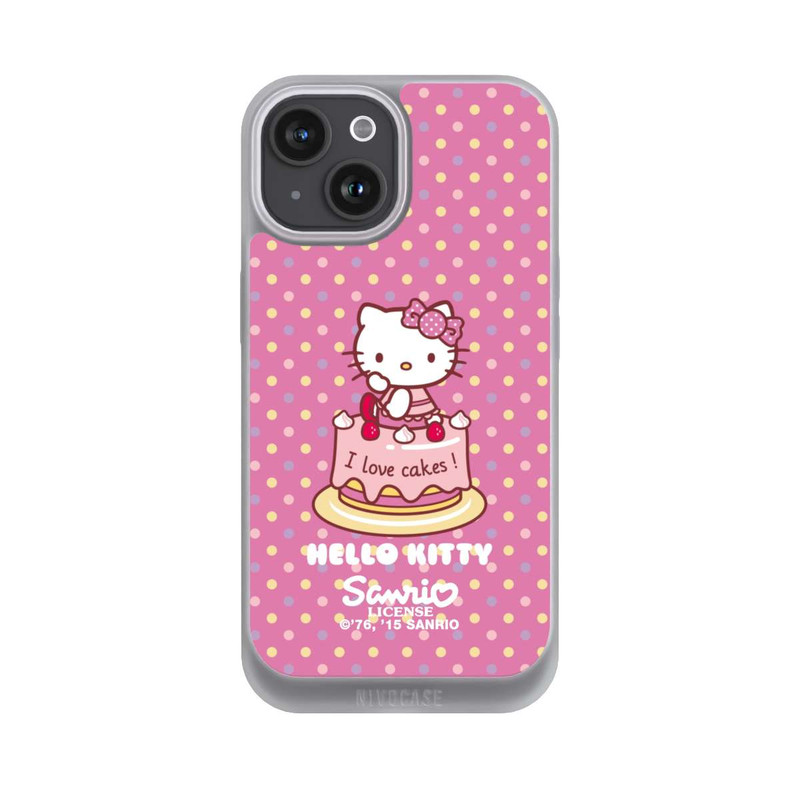 iPhone 15 NIVOpure Hello Kitty - I Love Cakes