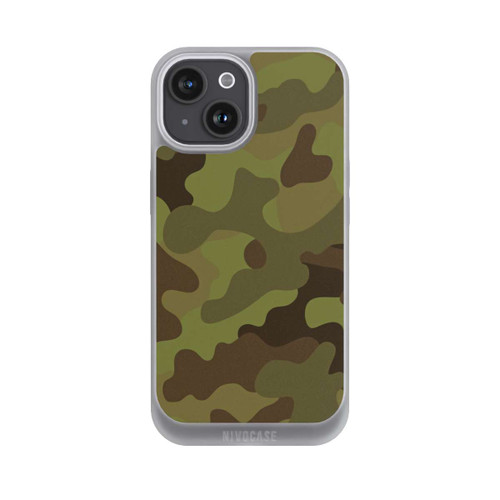Apple iPhone 15 NIVOpure Militär Denim Camo