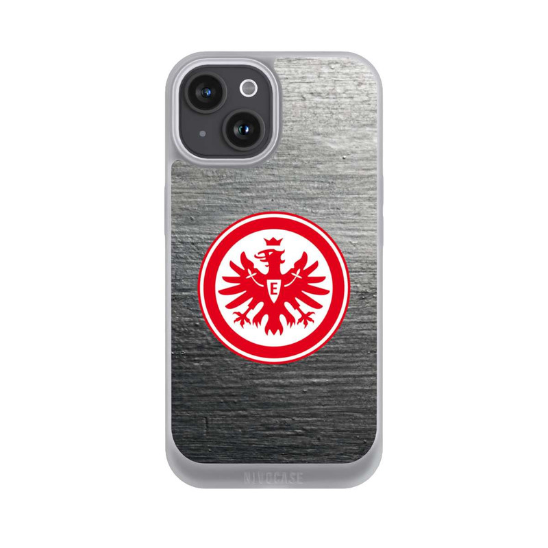 iPhone 15 NIVOpure Eintracht Logo Scratched