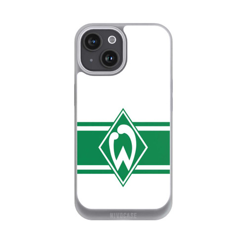 Apple iPhone 15 NIVOpure Werder Stripes White