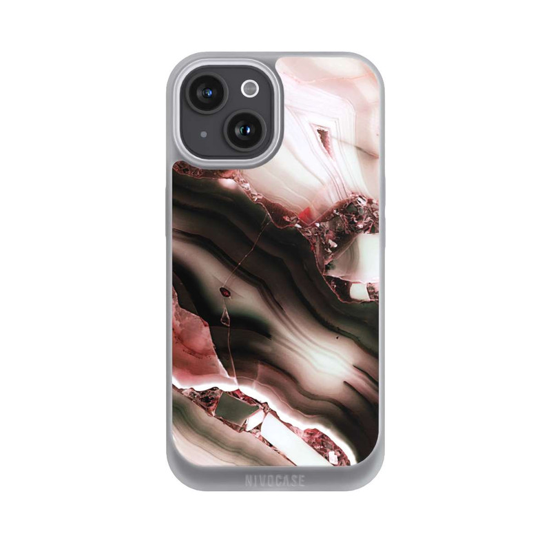 iPhone 15 NIVOpure Look pailleté cristal