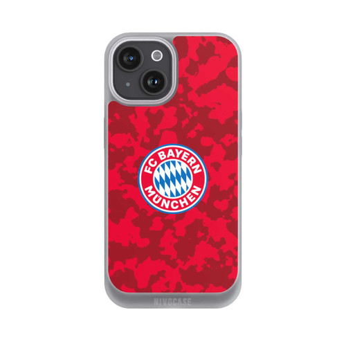 Apple iPhone 15 NIVOpure Camouflage Muster FCB