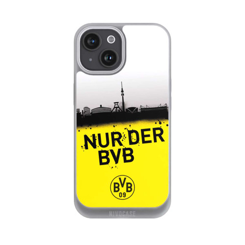 Apple iPhone 15 NIVOpure Nur der BVB - Silhouette