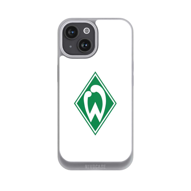 iPhone 15 NIVOpure Logo auf Weiß - Werder Bremen