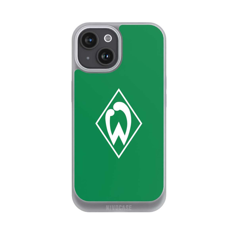 iPhone 15 NIVOpure Logo auf Grün - Werder Bremen